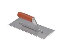 Raimondi - Frattone dentato 3x3mm manico gomma 36x12cm