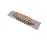 Frattone in acciaio liscio rettangolare 48x13 cm - Raimondi