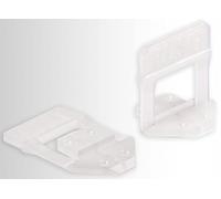 Raimondi Levelling System RLS 100 Basi per Fuga da 1 mm e per Spessore Piastrelle da 3 a 12 mm Mattonelle Lastre Posa Opera Accessori Utensili Distanziatori Livellanti Bagno Cucina Terrazzo