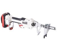 Raimondi LEVMATIC BATTERY 231 LEVBEU Pinza a Batteria Removibile Per Serraggio Cuneo Con Sacca Di Trasporto Caricabatterie Sistema Livellante RLS Regolabile Altezza Forchetta Anteriore Millimetrata