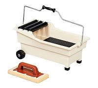 VASCHETTA LAVAGGIO RAIMONDI PULIRAPID CON FRATTAZZO SPUGNA COD. 216SWE