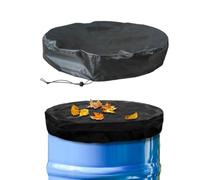 Rain Barrel Cover | 2 Pieces Waterproof All-Weather Protector | 55 Gallon B