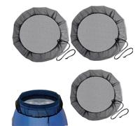 Rain Barrel Screen | Protector Netting with Drawstring | Rain Barrel Cover Screen | for Outdoor Garden Yard Patio Greenhouse Backyard Farms