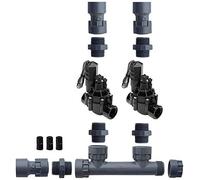 Rain Bird 100DVF - Kit valvola collettore Dura con controllo del flusso - Slip 100DVF-NPT (2 zone)