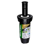 Rain Bird 1802QDSPRS Irrigatore pop-up professionale a doppio spruzzo con regolazione della pressione (PRS), modello a un quarto di cerchio di 90°, distanza di spruzzo da 8 'a 15', altezza pop-up 5,1