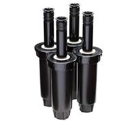 Rain Bird 1804AP4PK Irrigatore pop-up professionale, modello regolabile da 0° a 360°, distanza di spruzzo da 8 'a 15', altezza pop-up 10,2 cm, confezione da 4