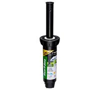 Rain Bird 1804QDSP25 Irrigatore pop-up professionale a doppio spruzzo con regolazione della pressione (PRS), modello a quarto di cerchio di 90°, distanza di spruzzo da 8 '- 15', altezza pop-up 10,2 cm