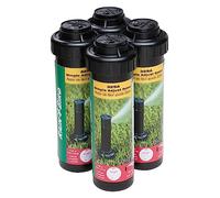 Rain Bird 32SA/4PKS Rotore di Trasmissione a Ingranaggi 32SA a Regolazione Semplice, Modello Regolabile da 40° a 360°, Distanza di spruzzo da 48 cm a 81 cm, Confezione da 4