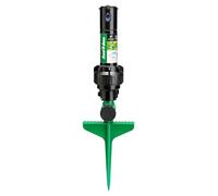 Rain Bird 42SASPG 42SA - Spruzzatore a rotore con azionamento a ingranaggi su punta verde resistente, modello regolabile a 40° - 360°, distanza di spruzzo 26' - 38'