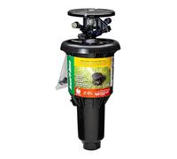 Rain Bird AG-5 Irrigatore a impatto pop-up a tutto gallonaggio, modello regolabile da 20° a 360°, distanza di spruzzo 24'- 45', nero