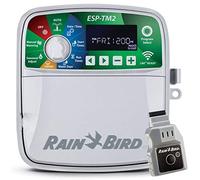 Rain-Bird ESP-TM2 - Controller per interni ed esterni, con sistema di irrigazione WiFi, timer e collegamento Lnk, WiFi, per smartphone senza fili, 12 Zone.