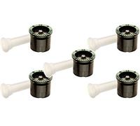 Rain Bird - Ugello MPR 5F per Sprinkler serie 1800 e Uni-Spray, rosso, 5 pezzi, portata da 0,6 a 1,5 m, raggio di spruzzo continuo - 360 gradi (MPR 8H, verde)