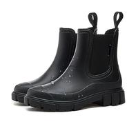 Rain Boots For Women - Womens Rains Boot | Waterproof Raiin Boot Anti-Slip Rubber Mud Boots |Mud B00ts Rubber Anti-Slip Rains B00ts | Ankle Fashion Lightweight Women Footwear Garden Shoes For Rain Day
