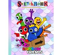Rain-bow Sketchbook for kids and adults: A Cool Blank Paper Notebook | Thick 100 Pages for Writing and Note