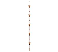 Rain Chains For Outside,7.5Ft Adjustable Owl Rainwater Catcher | Outdoor Decor For Entryway Bathroom Nightstand House Offices Holidays Nursery