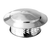 Rain Chimney Cover - Fireplace Chimney Cover | Chimneys Rain Covers | Outdoor Roof Chimnêy Raîn Covers | Protection Tool for All Types of Chimneys Exhaust Hoods | Ventilation Ducts Stainless Steel