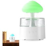 Rain Diffusore Umidificatore di Funghi - Design Creativo della, diffusore di aromaterapia Portatile | Luce Notturna a LED Colorata, Olio Essenziale Alimentato da USB Diffusr, umidificata