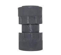 Rain - Distributore a 2 vie, 3 scomparti, 4 scomparti, raccordo a T, tappo ad angolo, valvola a sfera, frizione 1" AG IG accessori (frizione IG x IG 1")