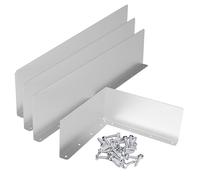 Rain Diverter sheilds - Gutter Splash Protector, Downspout Drain Deflector | Roof Edge Water Director, Outdoor Channel Guard Plate, Landscaping Flow Diverter for Foundation Safety, Yard Lawn Soil Wash