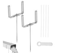 Rain Downspout Bracket, Hinge Drainpipe Drainages Gutter Brackets, 7.87 Inches Pipe Support Parts & Weather Proof Rainwater, Drainage System for Courtyard Patio Factory Warehouse