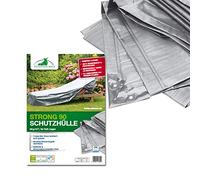 Rain Exo Telo Protettivo antistrappo Altamente Resistente per Lettino Pieghevole, 1,85 x 1,15 x 0,68 m, Argento/Grigio