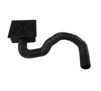 Rain Gutter Downspout Extensions Flexible, Catch Basin Downspout, No Dig Low Profile Catch Basin Downspout Extension Kit Flexible Pipe Extension to 5.1ft / 1.6m