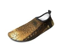 Rain Hits The Window Water Shoes for Women Men Barefoot Quick-Dry Aqua Socks for Beach Surf Swim Water Sport, Stile, 42/43 EU