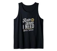 Rain or Shine I Need Rock Songs Music Lover Canotta