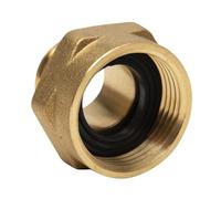 RAIN - Raccordo riduttore in ottone femmina - maschio 3/4" x 1/2"