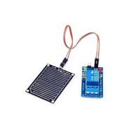 Rain Sensor Module with Relay, 5V/12V Leaf Surface Moisture Detector, No-Water Trigger Switch for Arduino(12v)