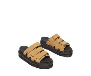 Rain Slide Tan Suede Marrone 40