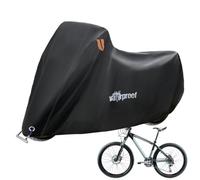 Rain Snow UV Bike Rain Cover Waterproof Bicycle Shield Tarp Protector Tent | Secure Lock-Hole Design - Windproof Buckle Straps for Stability - Convenient Garage Tool for Mountain Bikes Road Cycles and E