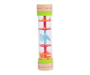 Rain Stick Instrument - Sensory Sound Tube, Musical Learning Toy, Montesori Rhythm Shaker Device | kid Development Audio Tool, Preschool Classroom Education Activity for Travel Playtime Engagement