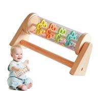 Rain Stick Musical Toy, Educational Baby Instrument, Outdoor Activities and Early Learning, Sensory Toy for Nursery, Kindergarten, Childrens 0 to 3 Years, 7.09x2.17x3.54 inches