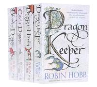 Rain Wild Chronicles by Robin Hobb 4 Books Collection Set (Blood of Dragons, City of Dragons, Dragon Haven & The Dragon Keeper)