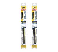 Rain-X 810166 Latitude 2-In-1 Water Repellent Wiper Blades, 20 Inch Windshield Wipers (Pack Of 2), Automotive Replacement Windshield Wiper Blades With Patented Rain-X Water Repellency Formula
