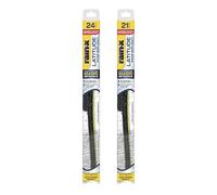 Rain-X 810198 Latitude 2-in-1 - Spazzole tergicristallo 2 in 1, 24" e 21" (confezione da 2), spazzole di ricambio per parabrezza con formula brevettata Rain-X idrorepellente