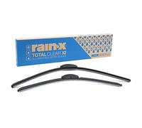Rain-X 810330 Total Clear Beam Wiper Blades 26" & 16" Windshield Wipers for All-Weather Performance, Rubber Squeegee for Smooth Clean Wipe & Quiet Operation - 2 Pack Value