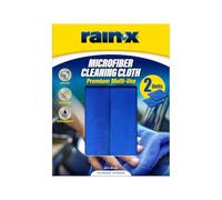 Rain-X Panni in Microfibra Anti-pelucchi e Antigraffio per la Superficcie Esterne dell’Auto- Elevata Capacità Assorbente - Per Auto, Moto, Barca e Casa - Per Asciugare, Lucidare e Pulire - Set da 2