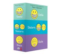 Raina Telgemeier Smile/Sisters/Guts Box Set (Tascabile)