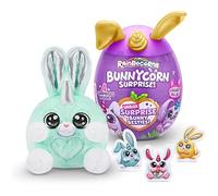 Rainbocorns Bunnycorn Surprise, Confezione da 2, 4 Sorprese all'interno, Animali di Peluche da Collezione, (Confezione da 2)