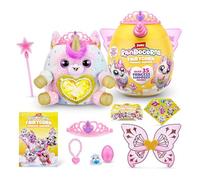Rainbocorns Fairycorn Princess Serie 6 Unicorno - Peluche da collezione - Sorprese magiche principesse delle fate, peluche coccole, adesivi, (Unicorno)