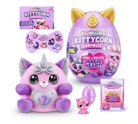 Rainbocorns Kittycorn Surprise Series 7, Bengal Cat - Collectible Plush - 10 Surprises to Unbox, Peel and Reveal Heart, stickers, Ages 3+ (Bengal Cat)