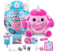 Rainbocorns Puppycorn Rescue Surprise, Barboncino Animale di Peluches da Collezione a Sorpresa, Colore Poodle, 9261A