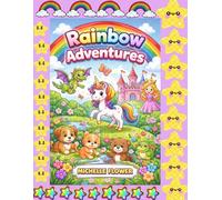 Rainbow Adventures: Fun and Magical Coloring Pages for Kids