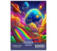 Rainbow And The Universe Puzzle 1000 Pezzi Impossibile - Regalo Perfetto Universe Puzzle Giocattolo Decompressivo Intellettuale Educativo Divertente Gioco Per Famiglie Per La Decorazione Della Casa 70