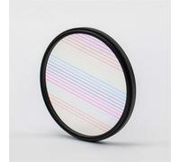 Rainbow BLUE Orange Streak Filter 77/82mm Flare Radiant FX Filter(77mm,Rainbow Flare)