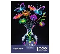 Rainbow Bouquet Jigsaw Puzzle Impossibili 1000 Pezzi Interesting Decorazione Per La Casa. Rilassamento E Intelligence Per Adulti E Bambini Da 12 Anni 52x38cm/1000pcs