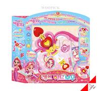 Rainbow Bubble Gem 2 RED HEARTBOW gioco sonoro anime coreano cuore arco...