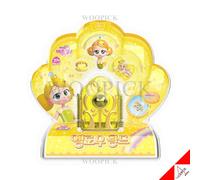 Rainbow Bubble Gem 2 Secret Door ORO GIALLO figura sirena giocattolo coreano ...